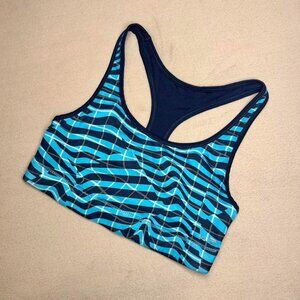 2000s Zebra / Trippy Sports Bra